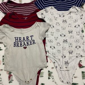 Baby clothing bundle one piece short sleeve
